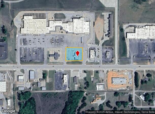  2210 E Main St, Cushing, OK Parcel Map