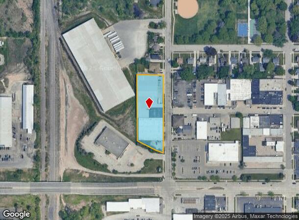 121 N Linwood Ave, Appleton, WI Parcel Map