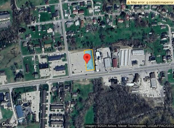  1607 W Main St, Milton, WV Parcel Map