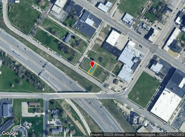  1736 Washington St, Toledo, OH Parcel Map