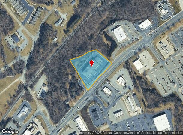 395 Old Franklin Tpke, Rocky Mount, VA Parcel Map