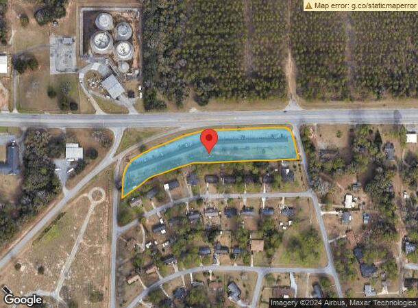  1522 W Oakridge Dr, Albany, GA Parcel Map