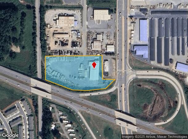  1265 N Tennessee St, Cartersville, GA Parcel Map