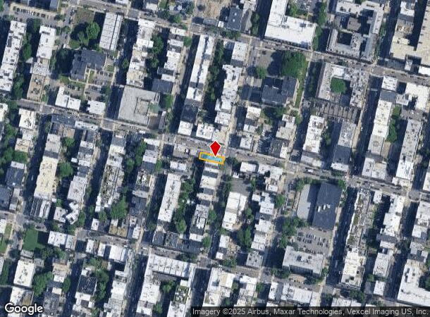 132 Jefferson St, Hoboken, NJ Parcel Map