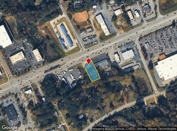  1439 W Wade Hampton Blvd, Greer, SC Parcel Map