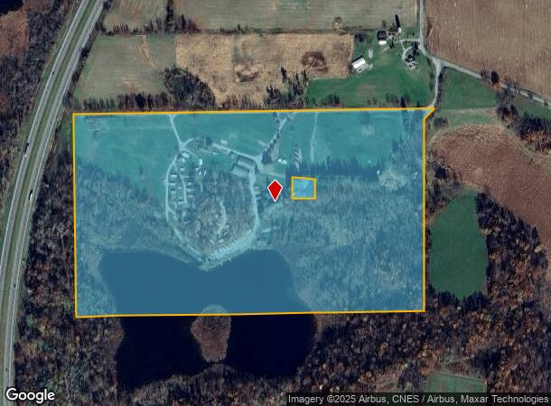 2777 W Buck Lake Rd, Angola, IN Parcel Map
