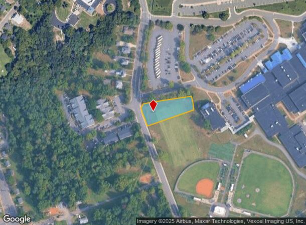 9601 Main St, Manassas, VA Parcel Map