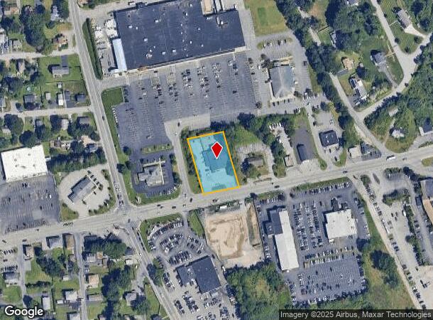  160 Taunton Ave, Seekonk, MA Parcel Map