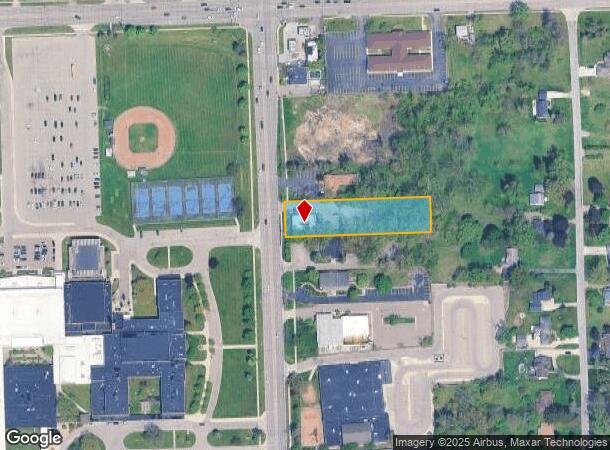  24768 Lahser Rd, Southfield, MI Parcel Map