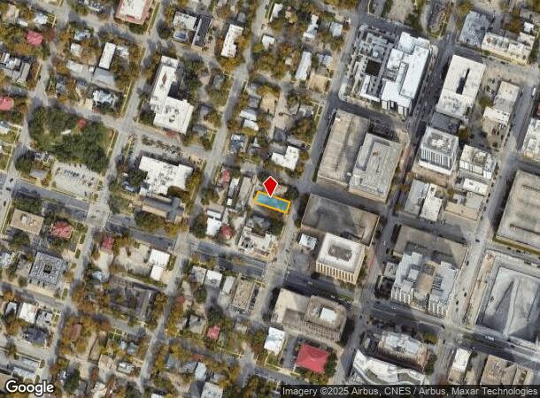  1508 San Antonio St, Austin, TX Parcel Map