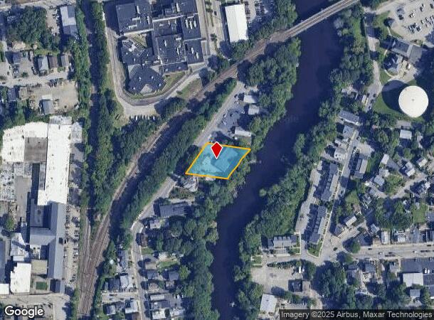  825 High St, Central Falls, RI Parcel Map