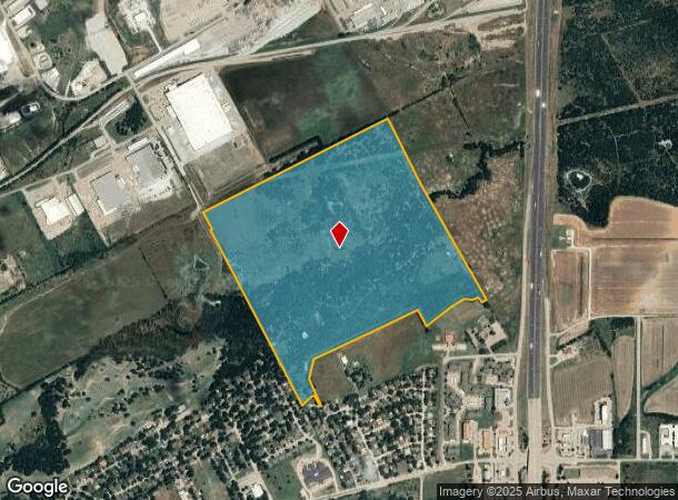 Chaparral Dr, Hillsboro, TX Parcel Map