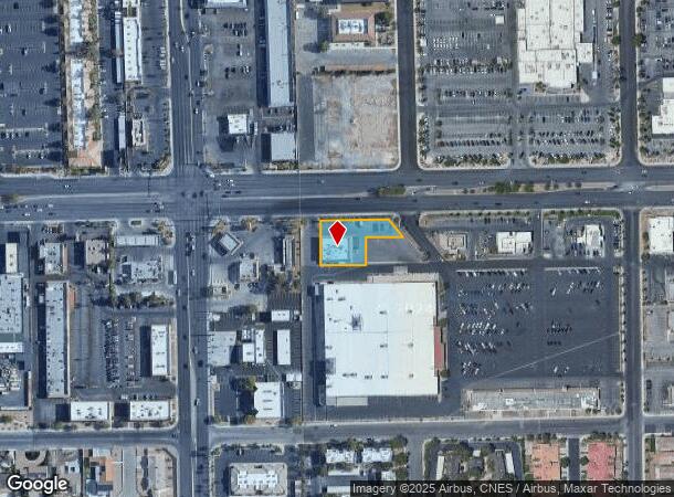  5965 W Sahara Ave, Las Vegas, NV Parcel Map