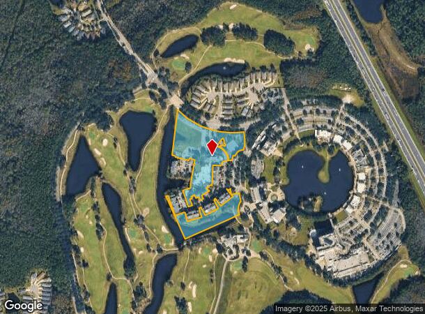 100 Front Nine Dr, Saint Augustine, FL Parcel Map