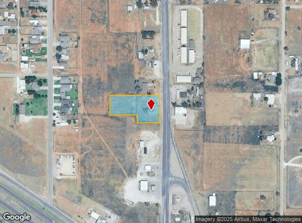 1555 S 9Th St, Slaton, TX Parcel Map