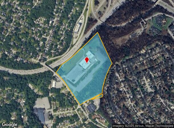 1001 Brinton Rd, Pittsburgh, PA Parcel Map