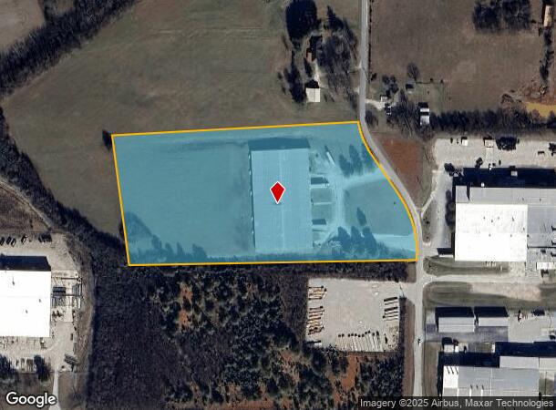 887 Industrial Dr, Winchester, TN Parcel Map