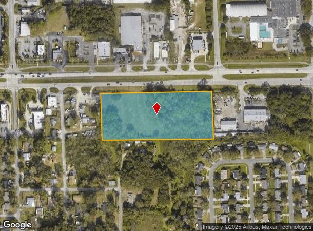  590 E International Speedway Blvd, Deland, FL Parcel Map