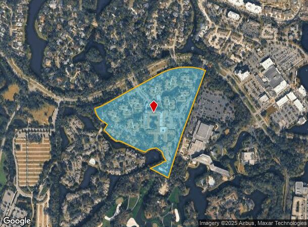 1000 Vicars Landing Way, Ponte Vedra Beach, FL Parcel Map