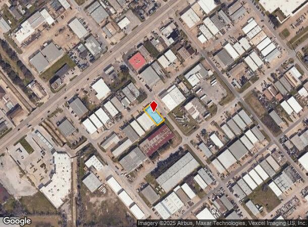  1402 Illinois St, South Houston, TX Parcel Map
