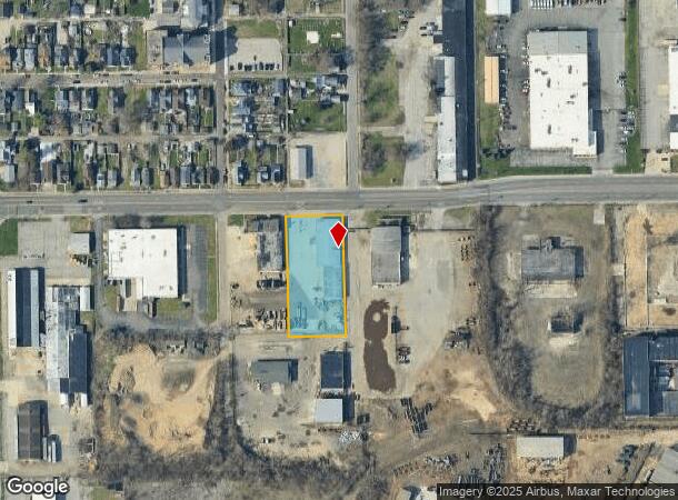 1204 W Sample St, South Bend, IN Parcel Map