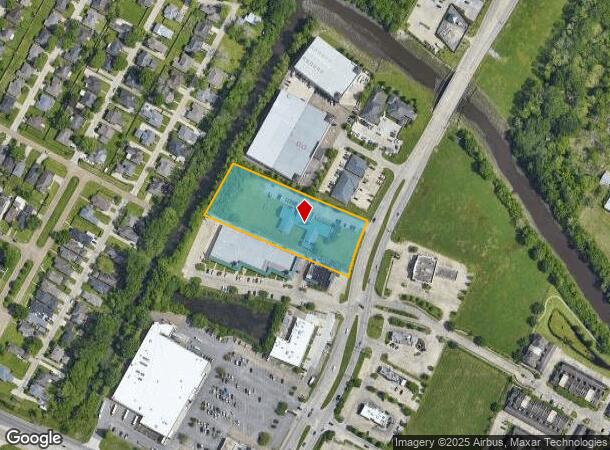  9818 Bluebonnet Blvd, Baton Rouge, LA Parcel Map