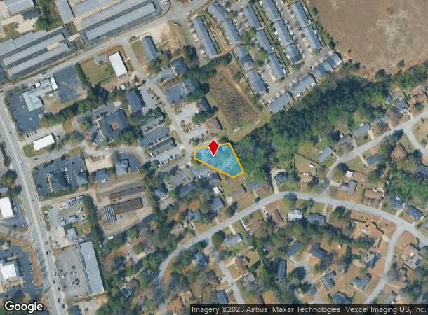 3714 Executive Center Dr, Augusta, GA Parcel Map