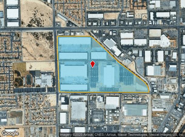  976 E Alexander Rd, North Las Vegas, NV Parcel Map
