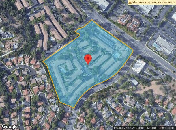  645 Hampshire Rd, Westlake Village, CA Parcel Map