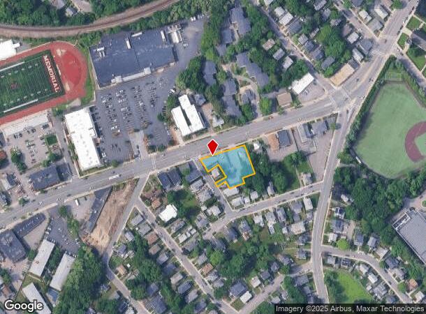 36 Spring St, West Roxbury, MA Parcel Map