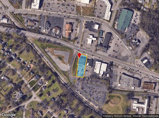  2707 Lebanon Pike, Nashville, TN Parcel Map