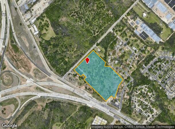 1301 Dalton Ln, Austin, TX Parcel Map