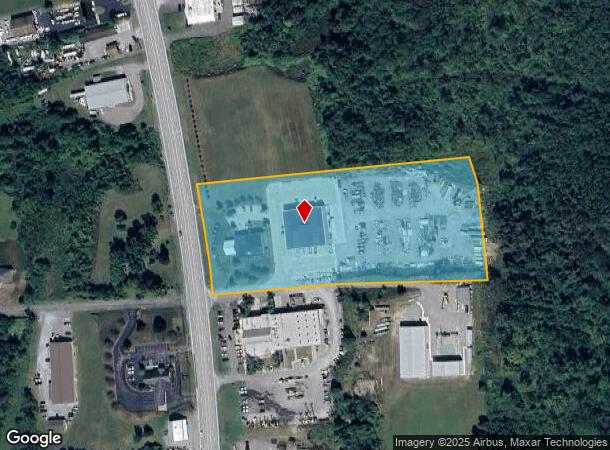 595 Pittsburgh Rd, Butler, PA Parcel Map