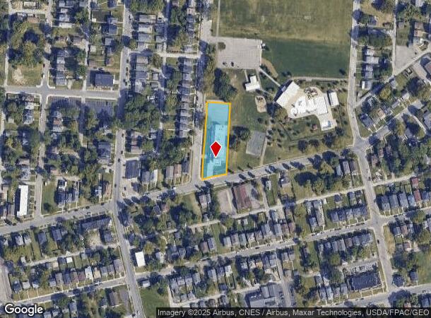  1330 Atcheson St, Columbus, OH Parcel Map