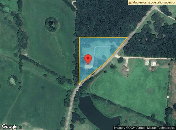  6055 Frankfort Rd, Tuscumbia, AL Parcel Map