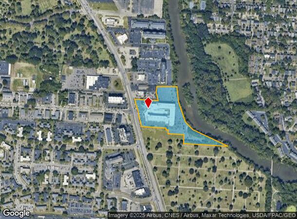 3100 Olentangy River Rd, Columbus, OH Parcel Map