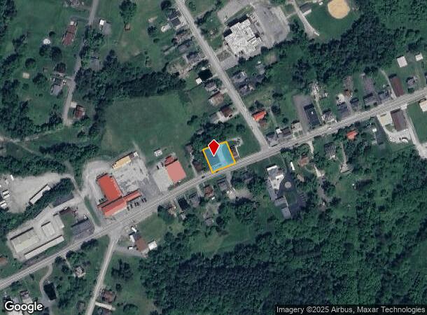  98 Main St, Hickory, PA Parcel Map