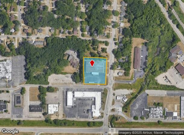  3367 Hoyt St, Muskegon, MI Parcel Map