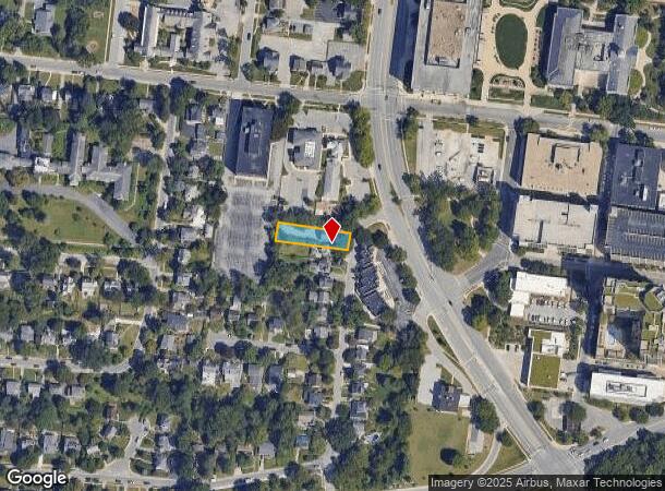  220 Bosley Ave, Towson, MD Parcel Map