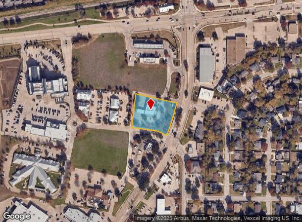 1100 William D Tate Ave, Grapevine, TX Parcel Map