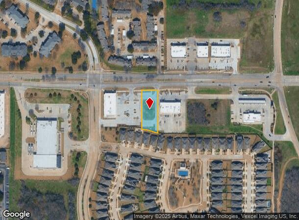 910 E Harwood Rd, Euless, TX Parcel Map