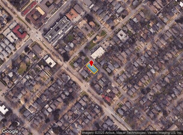  5211 Worth St, Dallas, TX Parcel Map