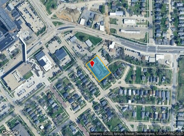 906 10Th St Se, Cedar Rapids, IA Parcel Map