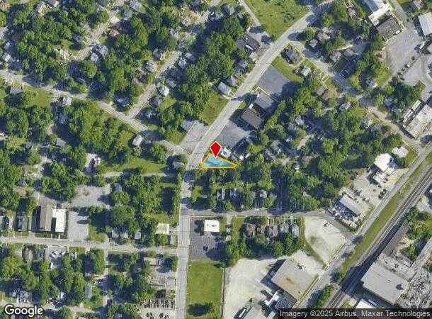 1121 W English Rd, High Point, NC Parcel Map