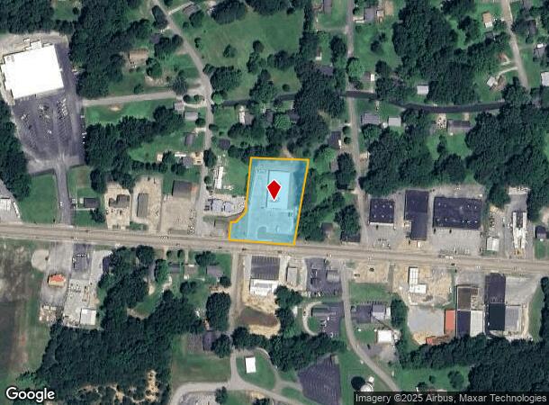 182 W Main St, Camden, TN Parcel Map