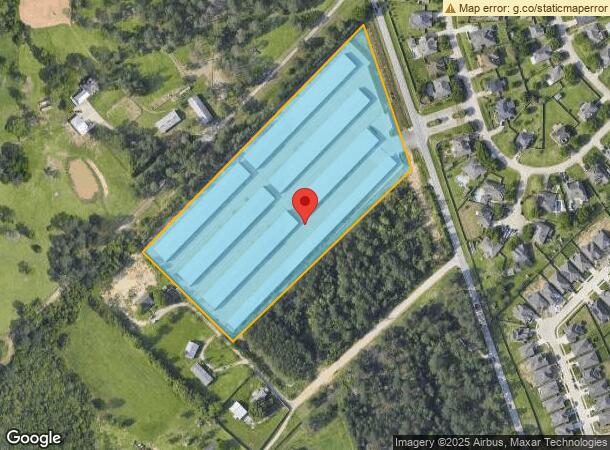  21615 Hufsmith Kohrville Rd, Tomball, TX Parcel Map