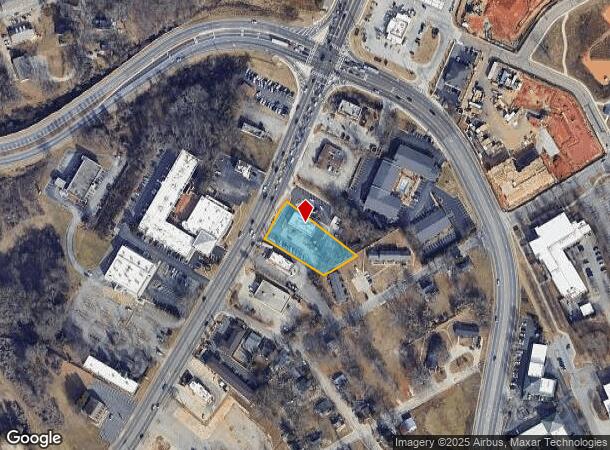  707 Jesse Jewell Pky Sw, Gainesville, GA Parcel Map