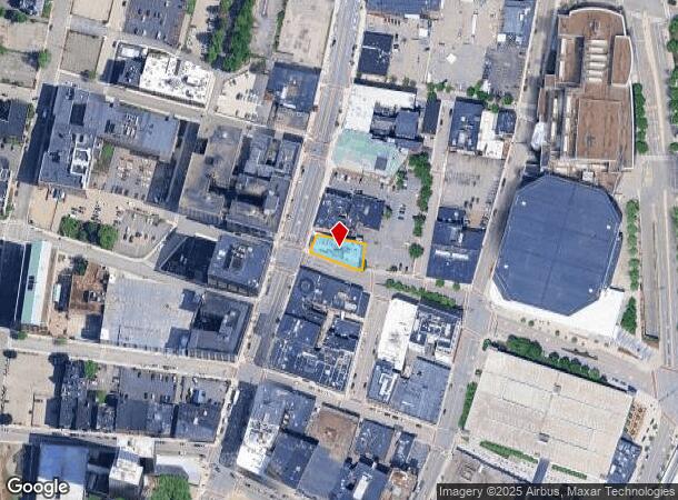  355 Main St, Worcester, MA Parcel Map