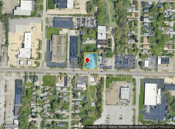  1001 E Tallmadge Ave, Akron, OH Parcel Map