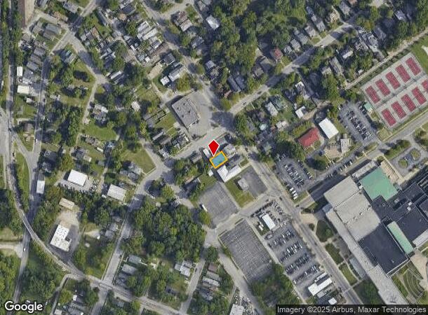  1119 Vincennes St, New Albany, IN Parcel Map